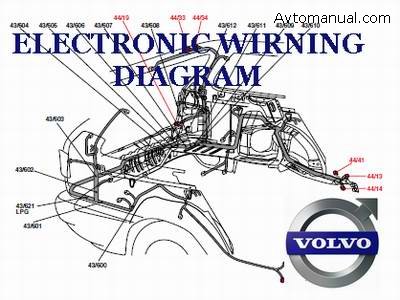 Электрические схемы Volvo Electronic Wiring Diagram 2004-2006 года выпуска