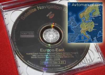 Навигация Alpine Honda 2009 Navigation DVD Eastern Europe v.3.31