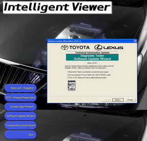 Прошивка для сканера Toyota Intelligent Tester 2 2010.1 Update