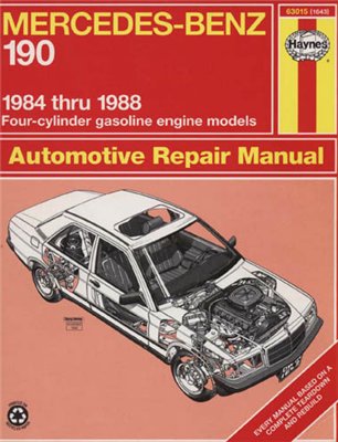 Mercedes-Benz 190. Repair Manual Haynes 1984-88.