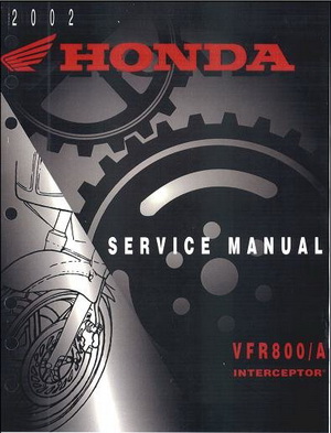Руководство по ремонту и обслуживанию мотоцикла Honda VFR800 / VFR800A (рама RC46) 2001 - 2006 года выпуска.
