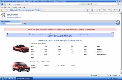Каталог Peugeot Service Documentation Backup 10.2010 + SEDRE