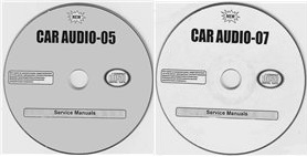 Car Audio. Диски 5 и 7. Сервисные руководства по ремонту автомагнитол.