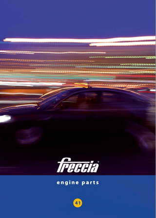 Каталог деталей двигателя Freccia (2010)