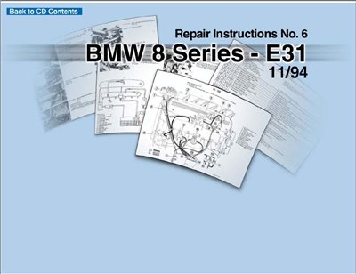 BMW E31. Дилерское руководство по ремонту.