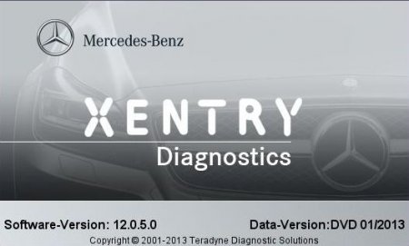 Программа диагностики Mercedes DAS / XENTRY версия 1.2013