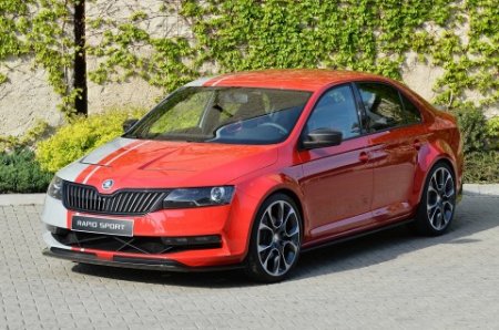 Концепт Skoda Rapid Sport был показан в Вертерзее