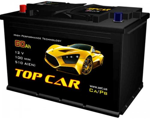 аккумуляторные батареи TOP CAR