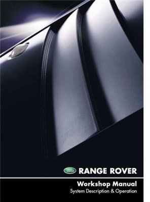 скачать Range Rover 2002. Workshop Manual
